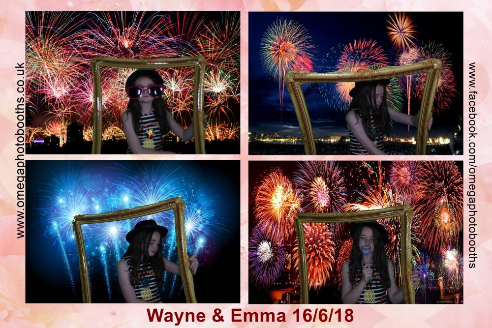 Emma & Wayne's Wedding | View more photos from the event at gallery.omegaphotobooths.co.uk/u/Omega-Photobooths/Emma-Waynes-Wedding
